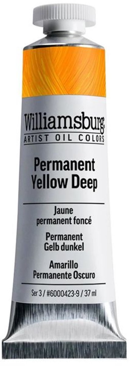 Williamsburg Olieverf Permanent Geel Donker Tube 37 ml