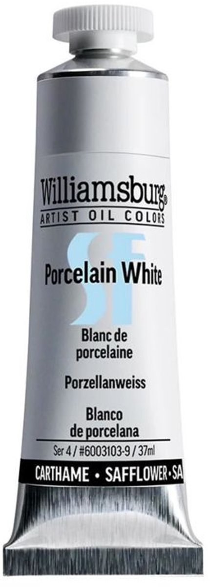 Williamsburg Olieverf Sf Porseleinwit Tube 37 ml