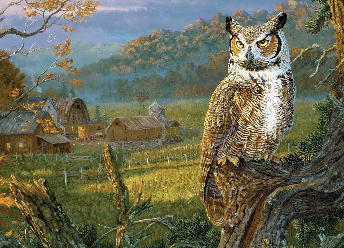 Edge of the Night Puzzel 1000 Stukjes