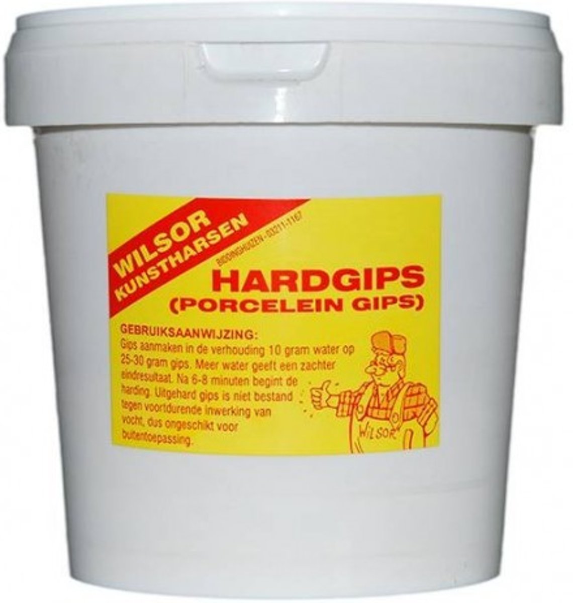 Hardgips (porselein gips) 5KG