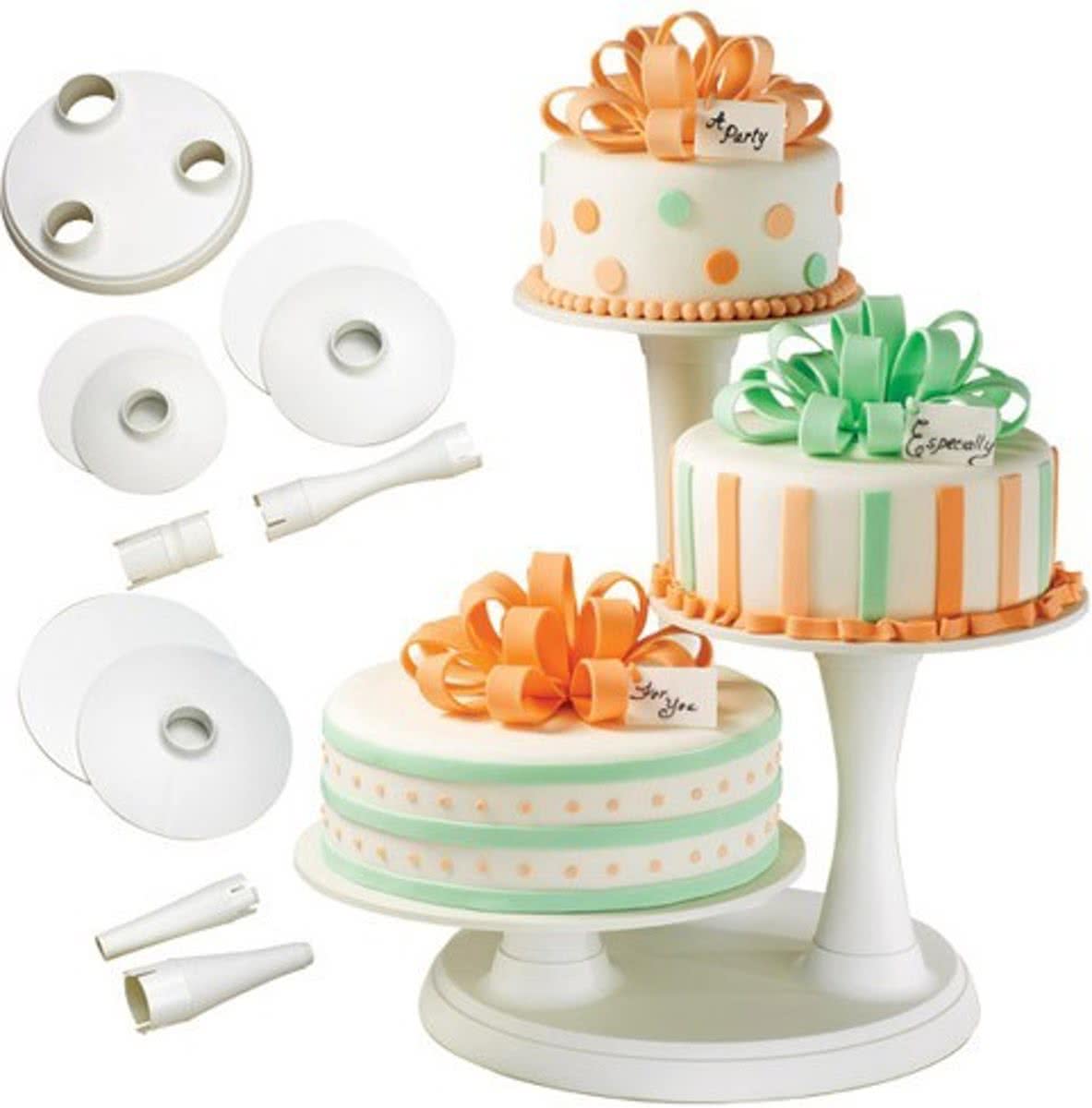 Wilton 3 Tier Pillar Cake Stand