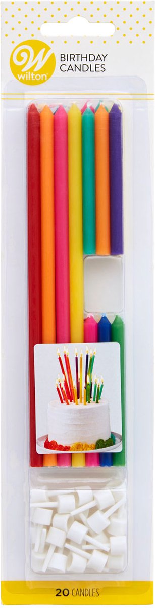 Wilton Birthday Candles Tall & Short pk/20