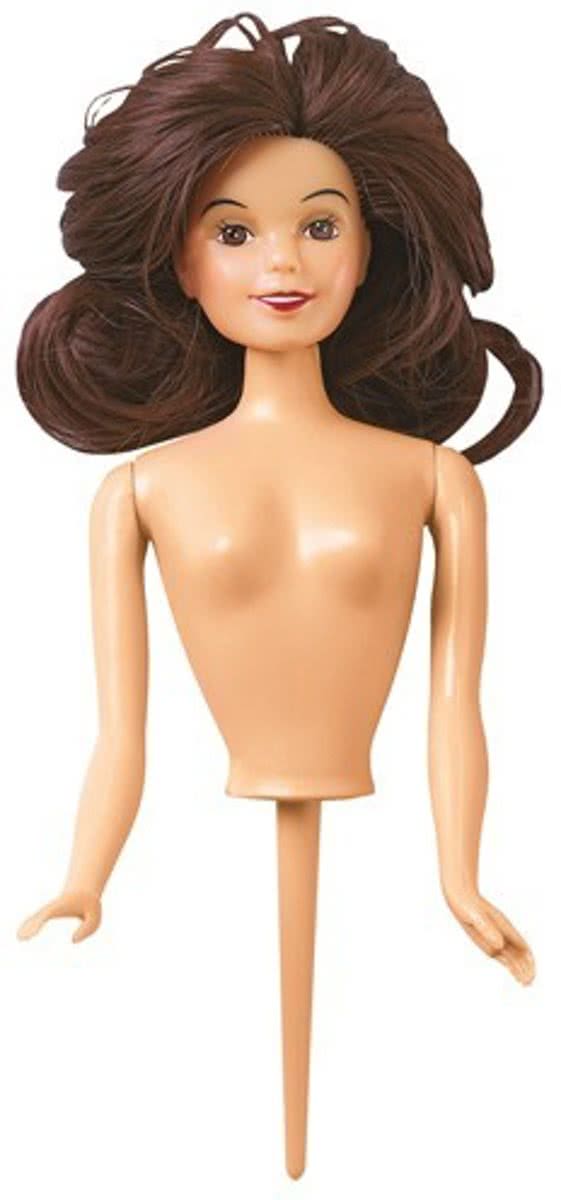 Wilton Teen Doll Pick (pin popje) Brunette