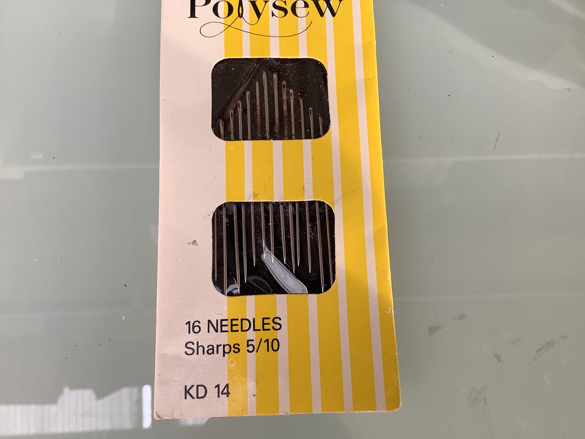 Wvsa.nl naai naalden set Sharps 5/10. 16 delig.nikkel