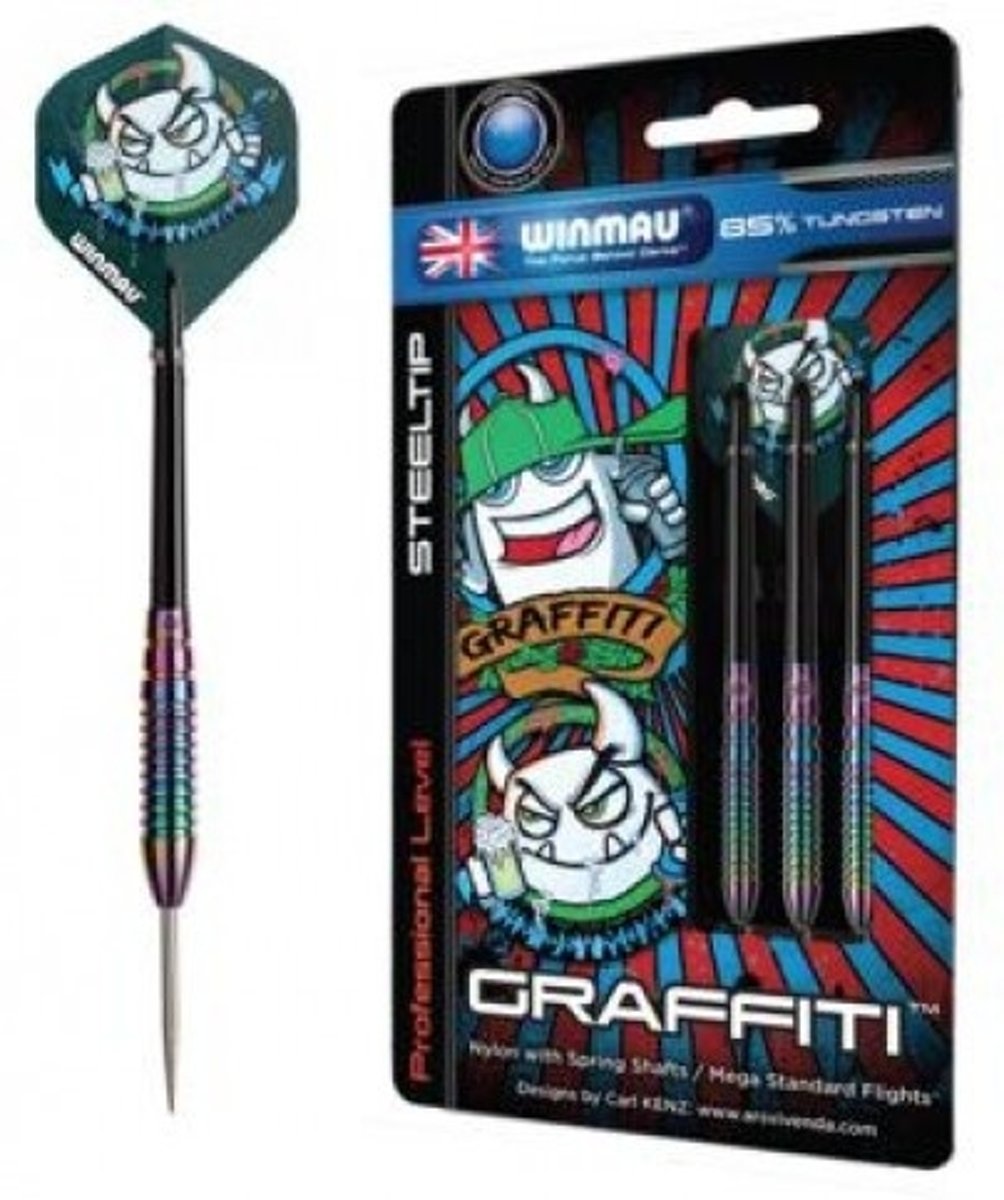 Darts Winmau Graffiti 85% Tungsten 20 gram