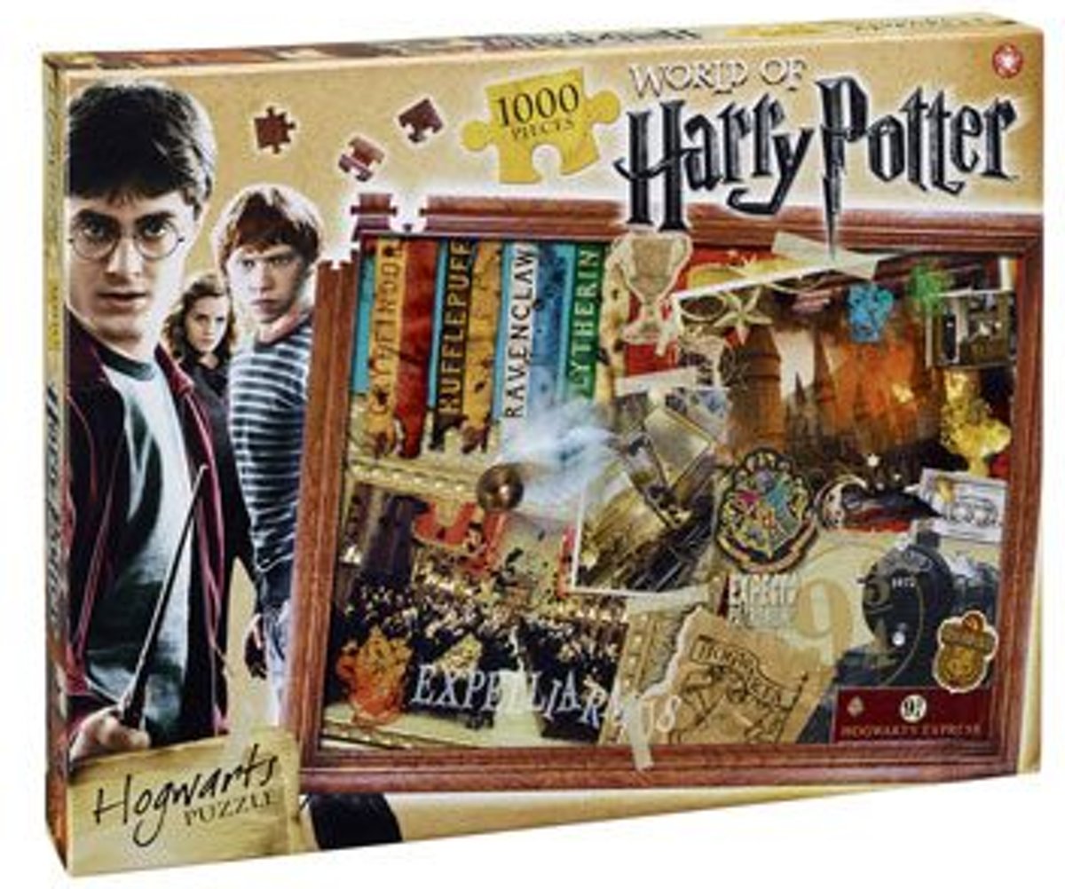 Harry Potter Hogwarts Puzzel (1000 stukjes)