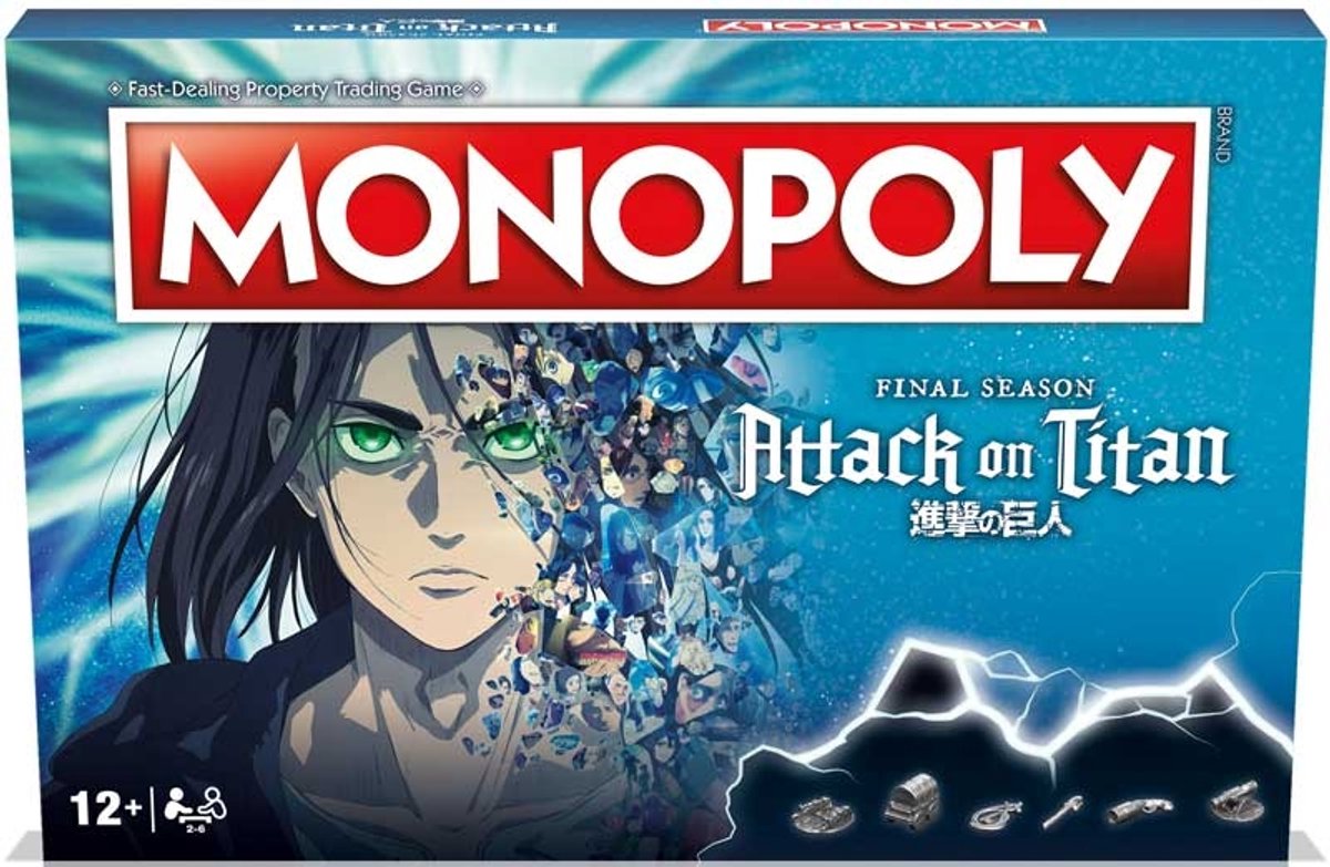 MONOPOLY - ATTACK ON TITAN THE FINAL SEASON.