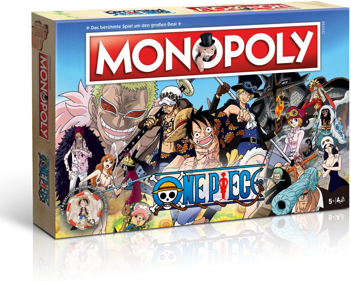 Monopoly One Piece - Engelstalig Bordspel