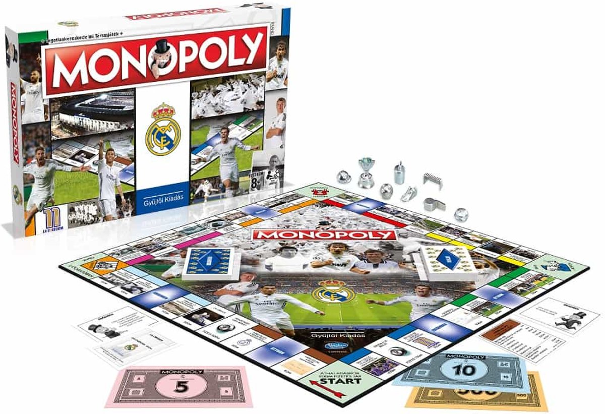 Monopoly Real Madrid - Engelstalig Bordspel