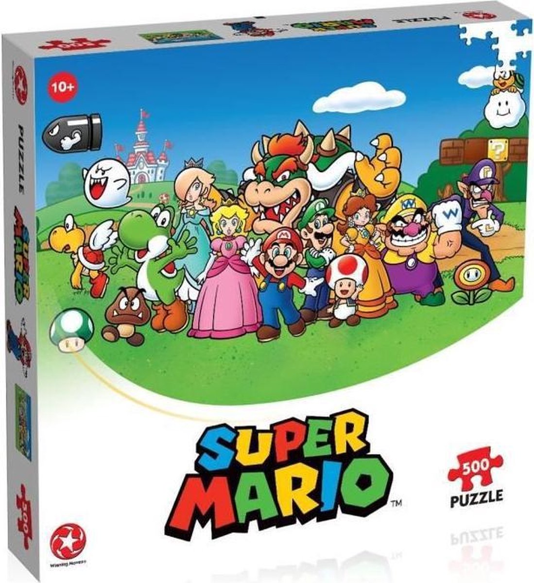 SUPER MARIO EN VRIENDEN Puzzel 500 stukjes