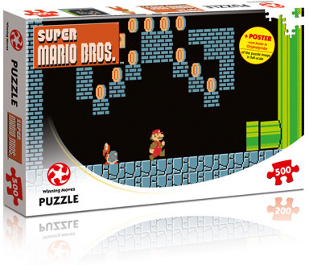 Super Mario Bros Undergroud Adventure Puzzle 500pc