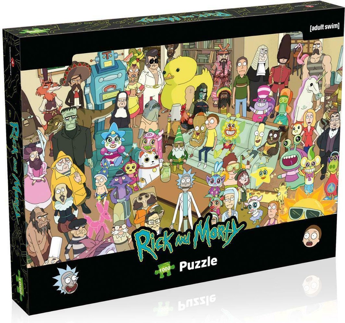 WINNING MOVES RICK AND MORTHY PUZZEL 1000 STUKJES