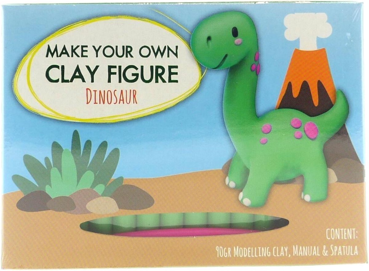 Klei Figuur Set Dinosaurus