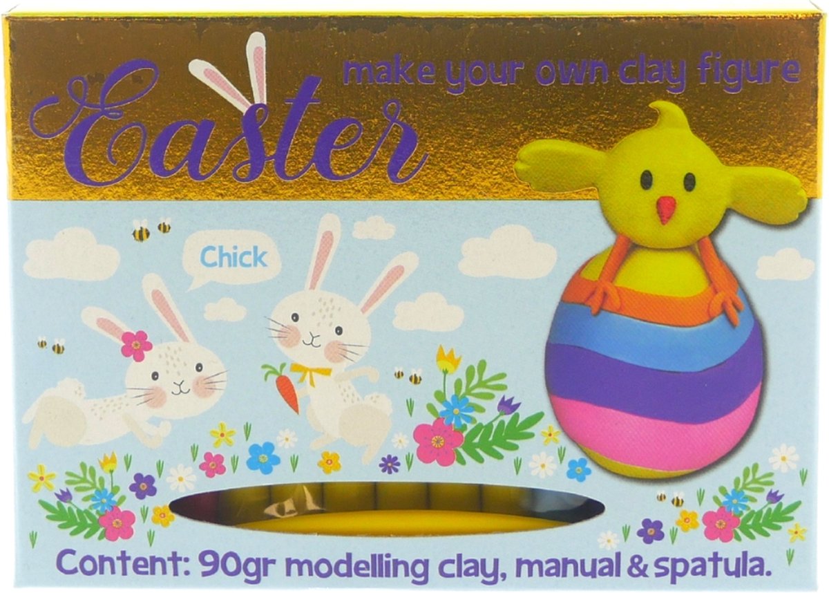 Klei Figuur Set Pasen Kuiken