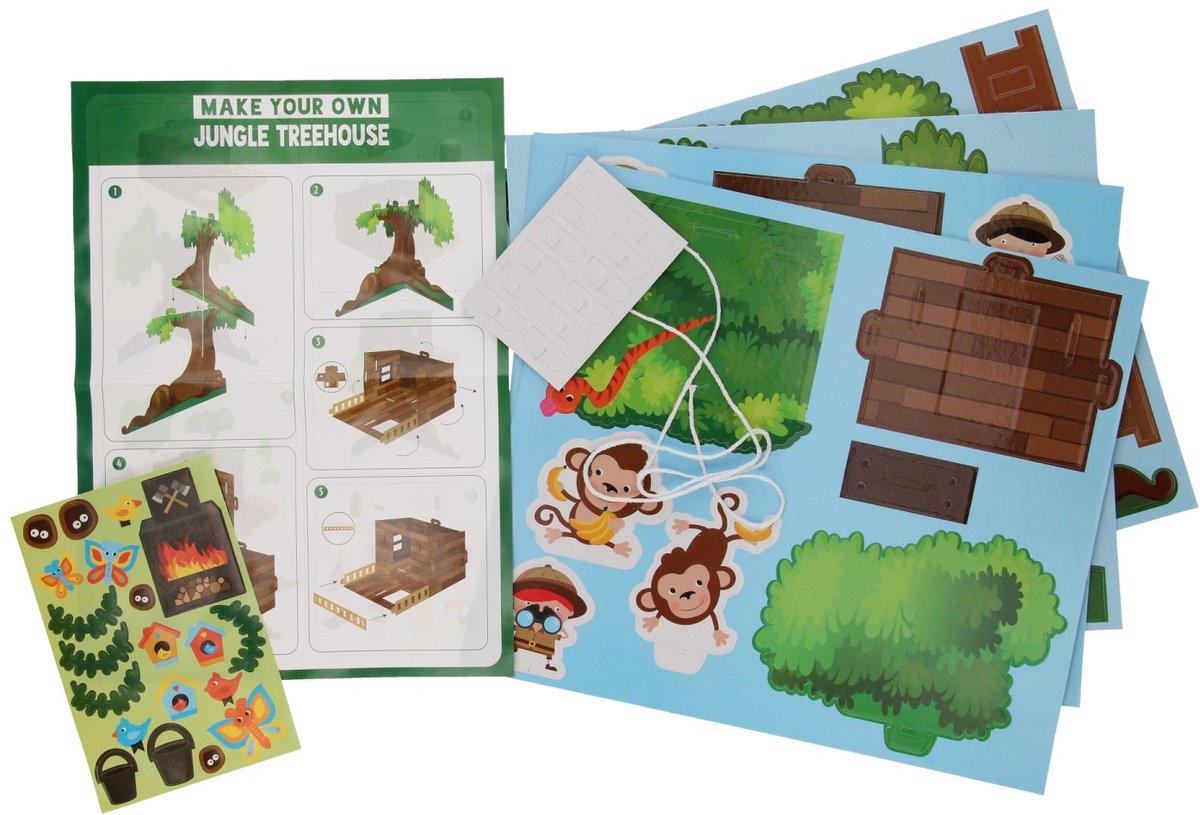 Knutselpakket Kasteel Bouwen