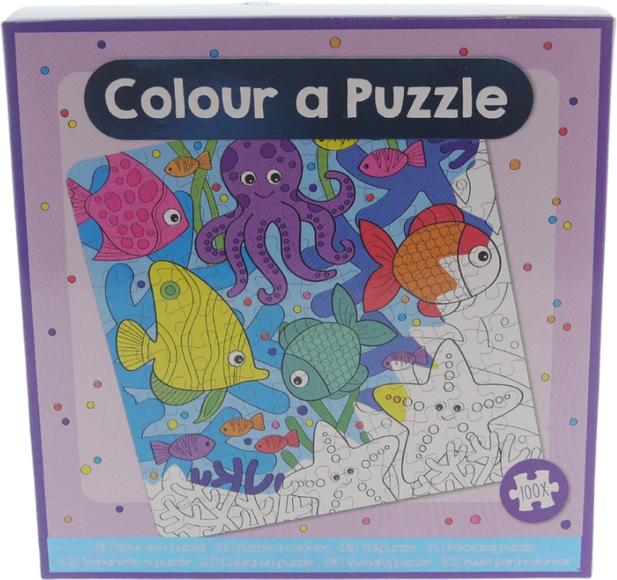 Mini Puzzel Kleuren Onderwater