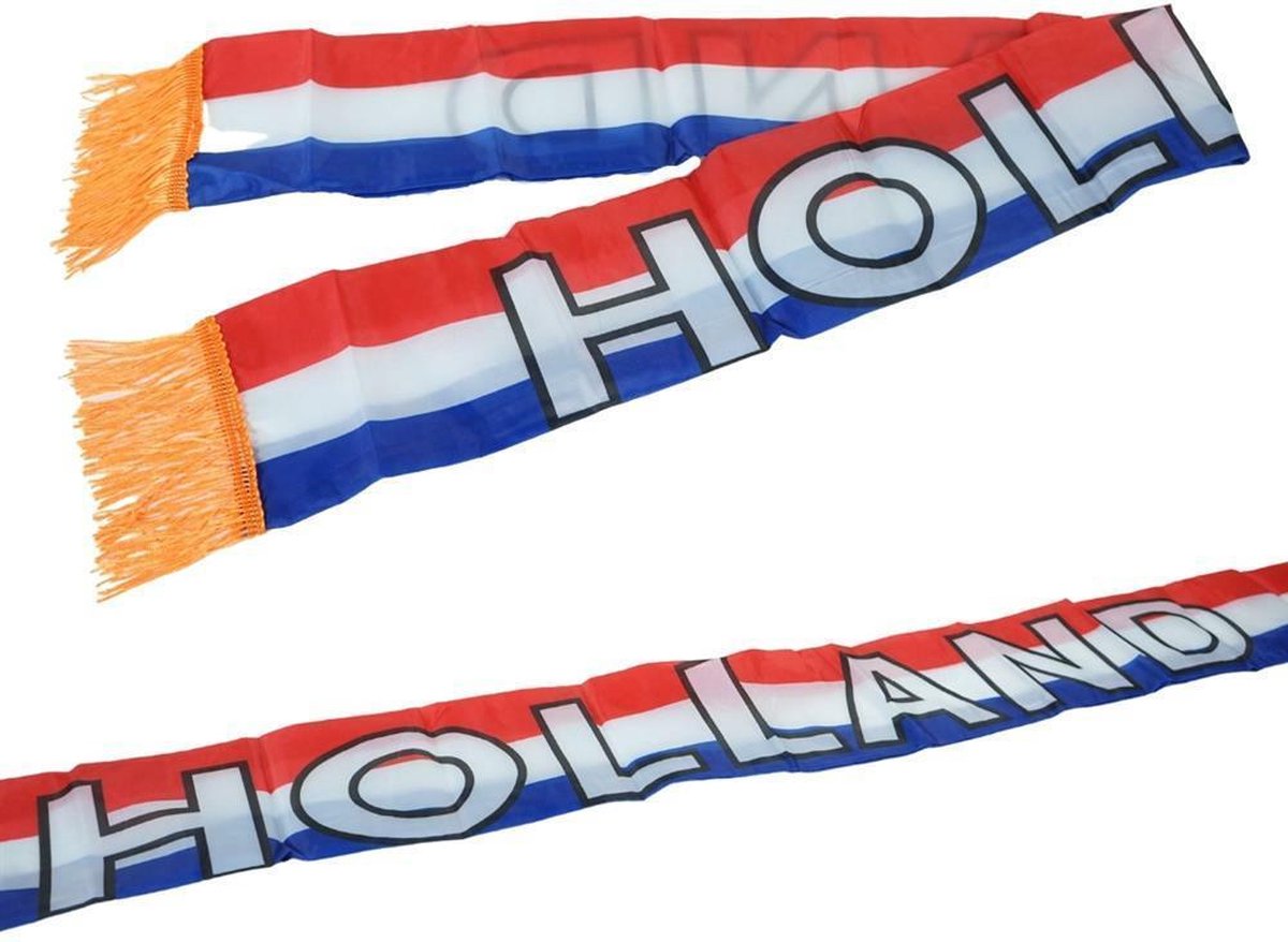 Oranje versiering - Voetbal EK - Sjaal holland
