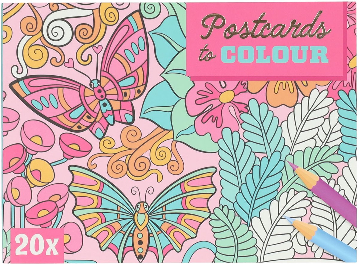 Postkaarten Kleuren, 20st