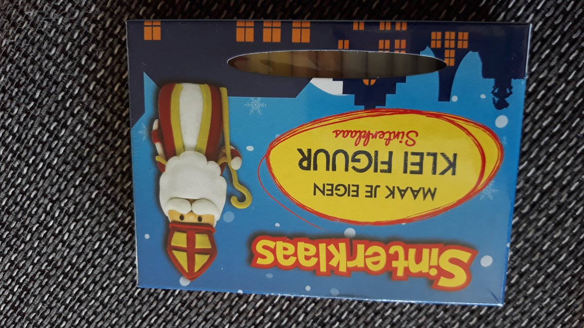 Sinterklaas - Maak je eigen klei figuur - Sinterklaas