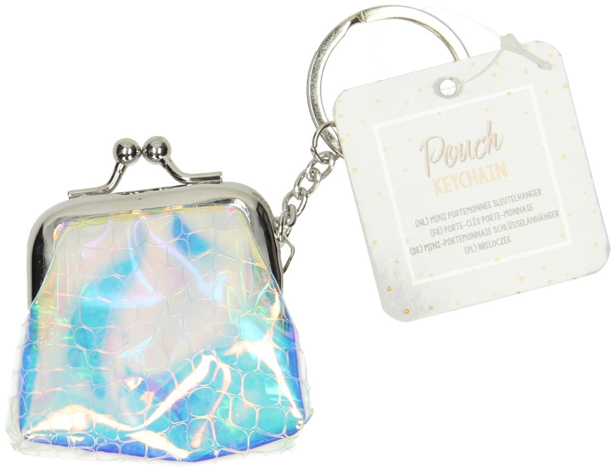 Transparante Sleutelhanger Portemonnee, Set van 12st.