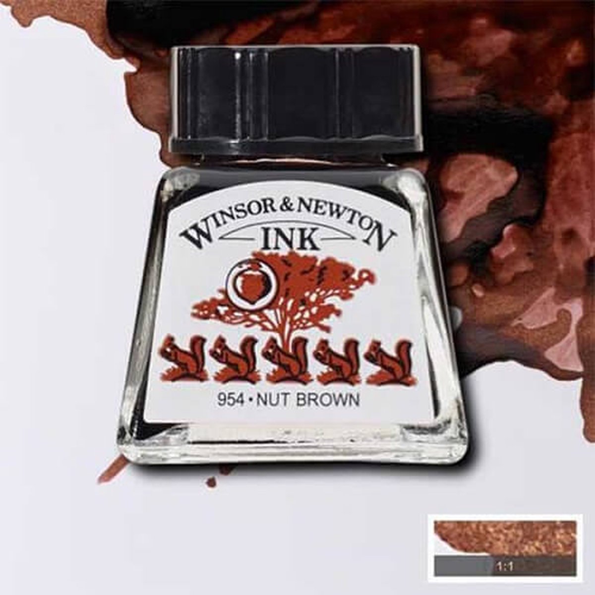   Drawing Ink Nut Brown 14ml