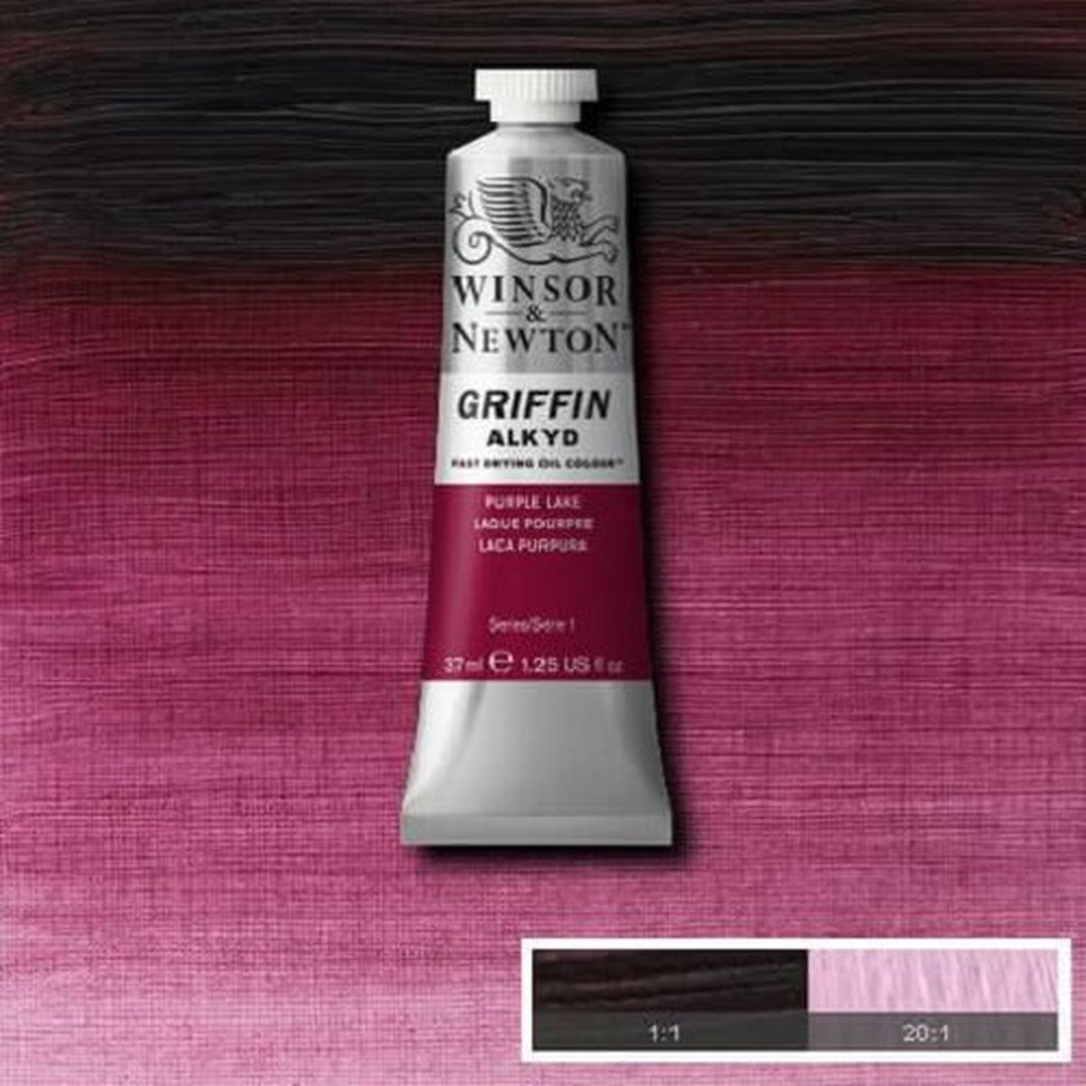 Winsor & Newton Griffin Alkyd Olieverf 37ML Purple Lake 544