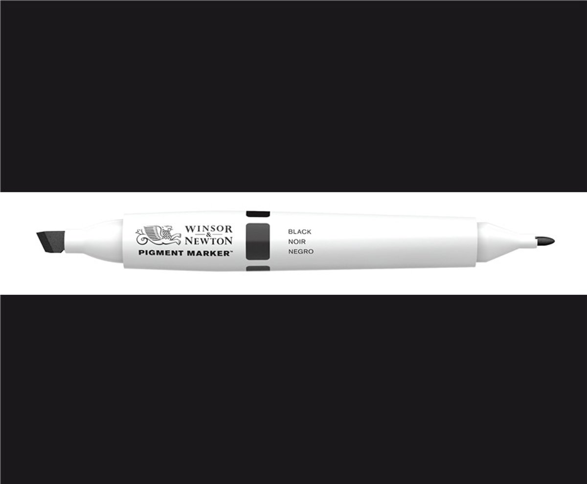 Winsor & Newton Pigment Marker Black 0202/030