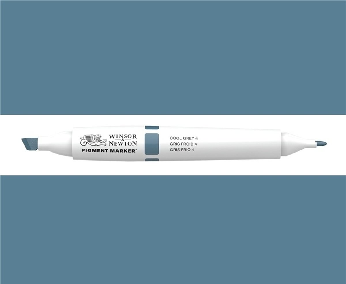Winsor & Newton Pigment Marker Cool Grey 4 0202/158