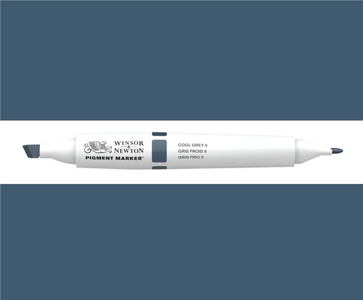 Winsor & Newton Pigment Marker Cool Grey 5 0202/157