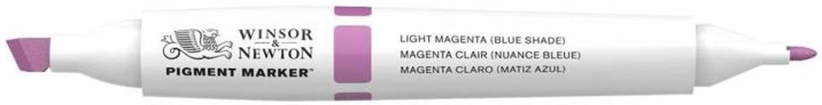Winsor & Newton Pigment Marker Light Magenta (Blue Shade) 0202/027
