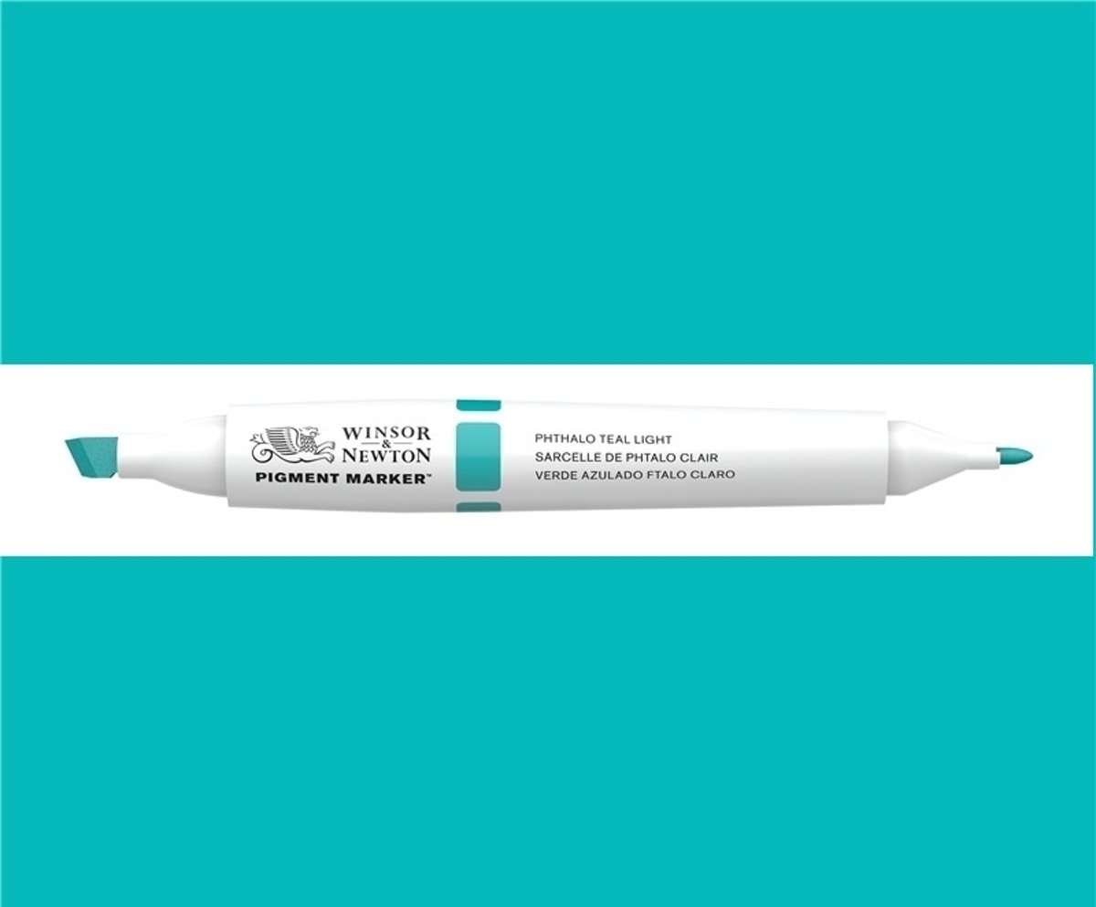 Winsor & Newton Pigment Marker Phthalo Teal Light 0202/067