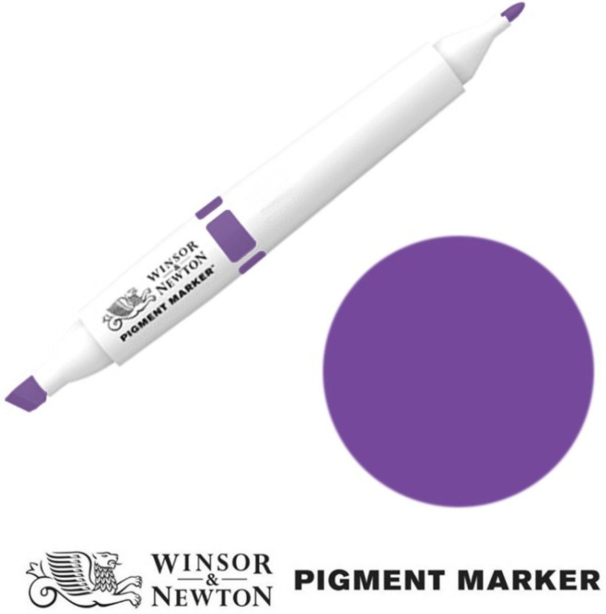 Winsor & Newton Pigment Marker Purple 0202/542