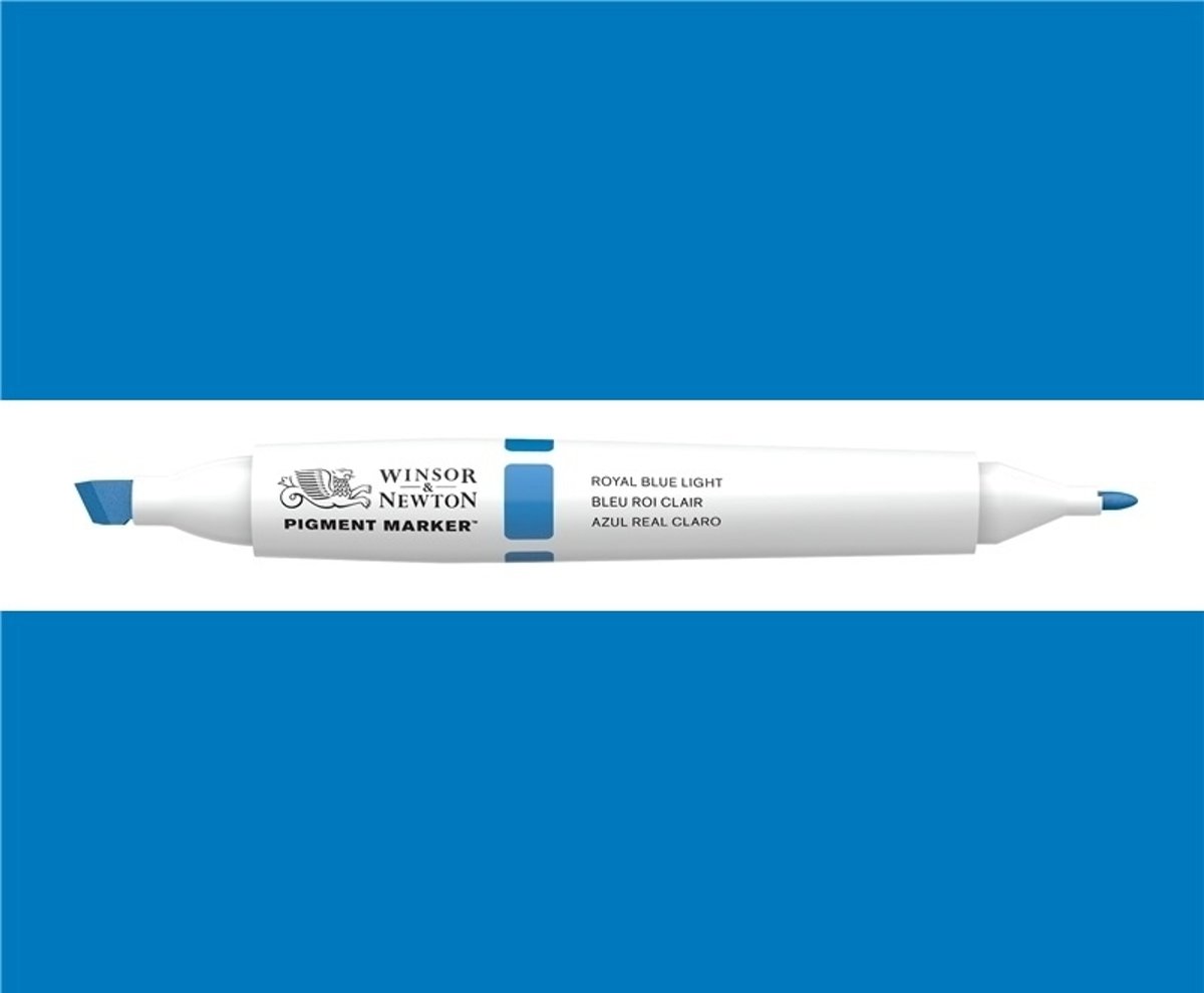 Winsor & Newton Pigment Marker Royal Blue Light 0202/047