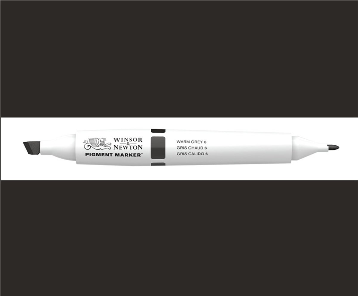 Winsor & Newton Pigment Marker Toner Grey 6 0202/135