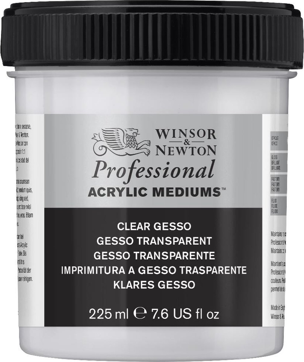   Professional Acrylic Medium 225ml Clear Gesso