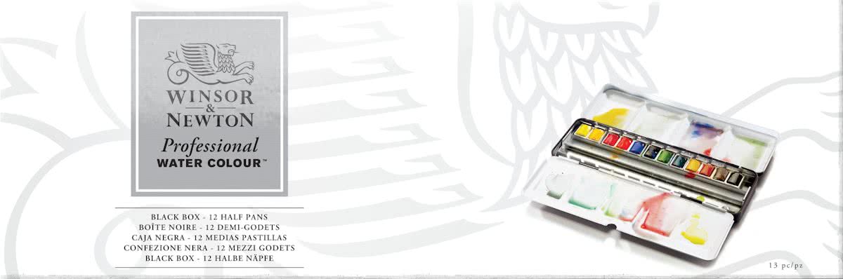 Winsor & Newton Professional Water Colour Black Box