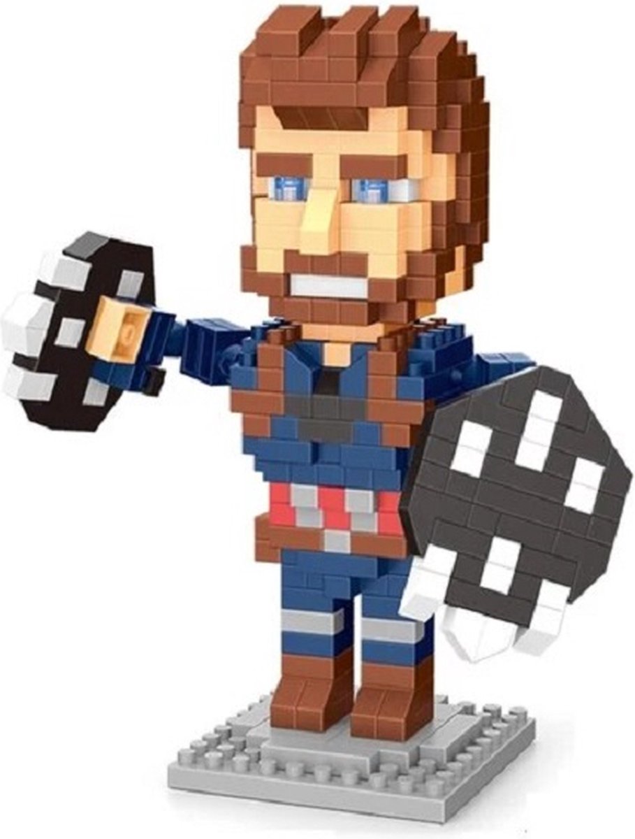 Miniblocks - bouwset / 3D puzzel - educational toys - bouwdoos mini blokjes - 387 st