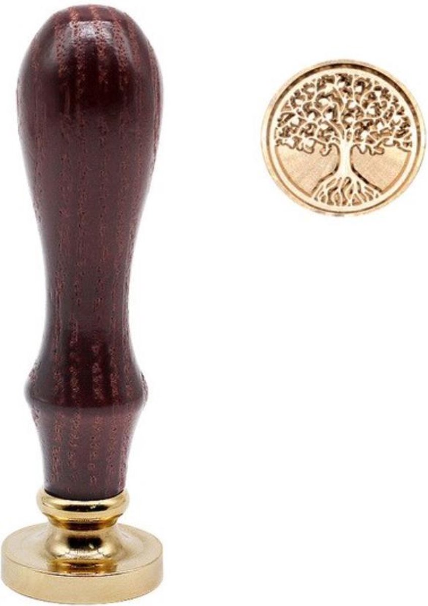 Luxe Wax Stempel - Vintage - Briefpost - Wax Seal - Envelop - Bruiloft Zegel - Tree of Life