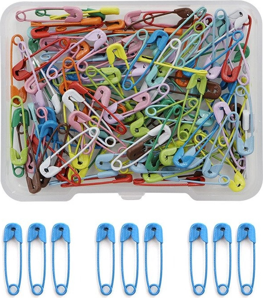   Luxe Kleuren Veiligheidsspelden - Veiligheidsspeld -   -  en -  jes - Hobby Tool - DIY Tools - Naaien 120st