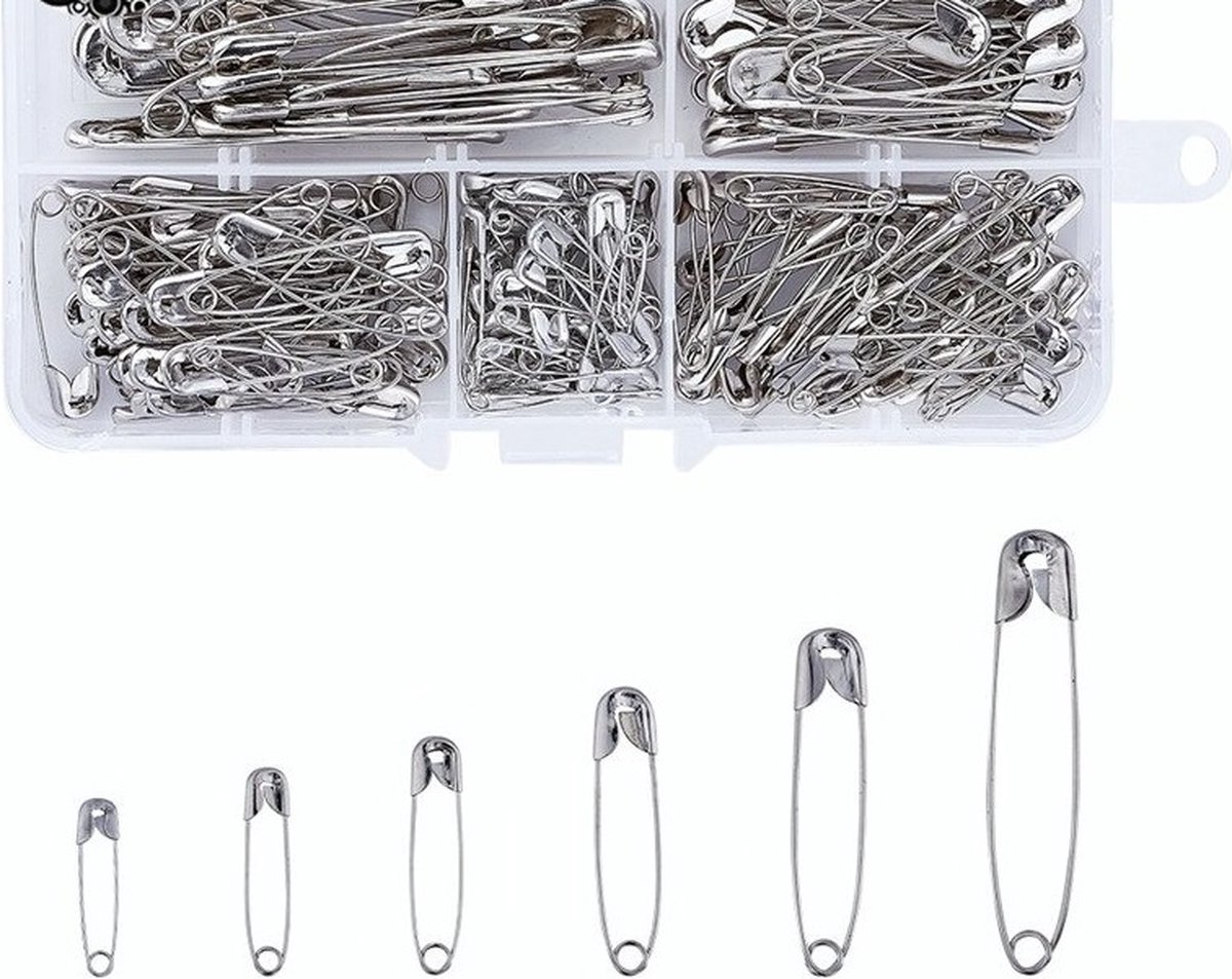   Luxe Set Veiligheidsspelden - Veiligheidsspeld -   -  en -  jes - Hobby Tool - DIY Tools - Naaien - 220st