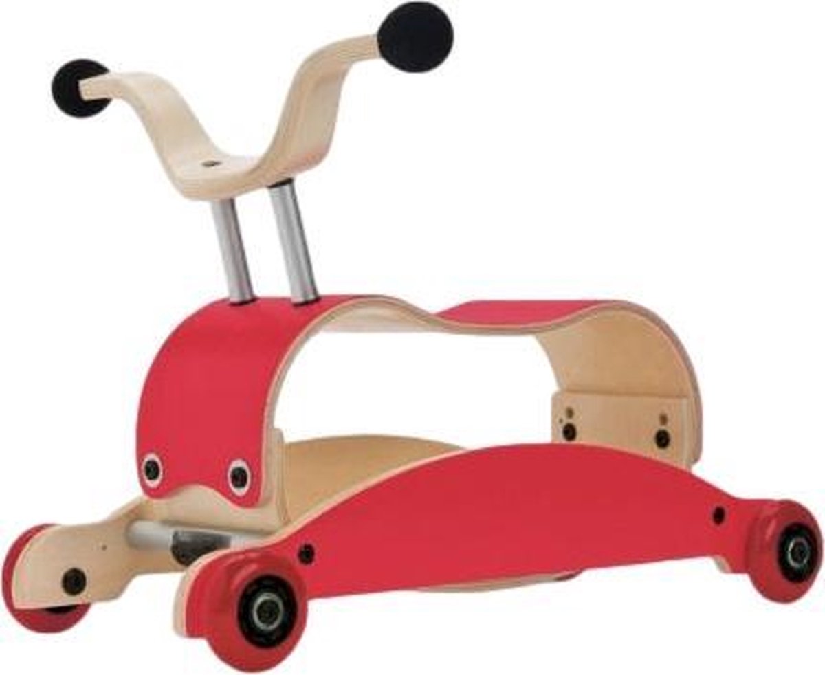 Wishbone,Mini Flip Stuur Rood