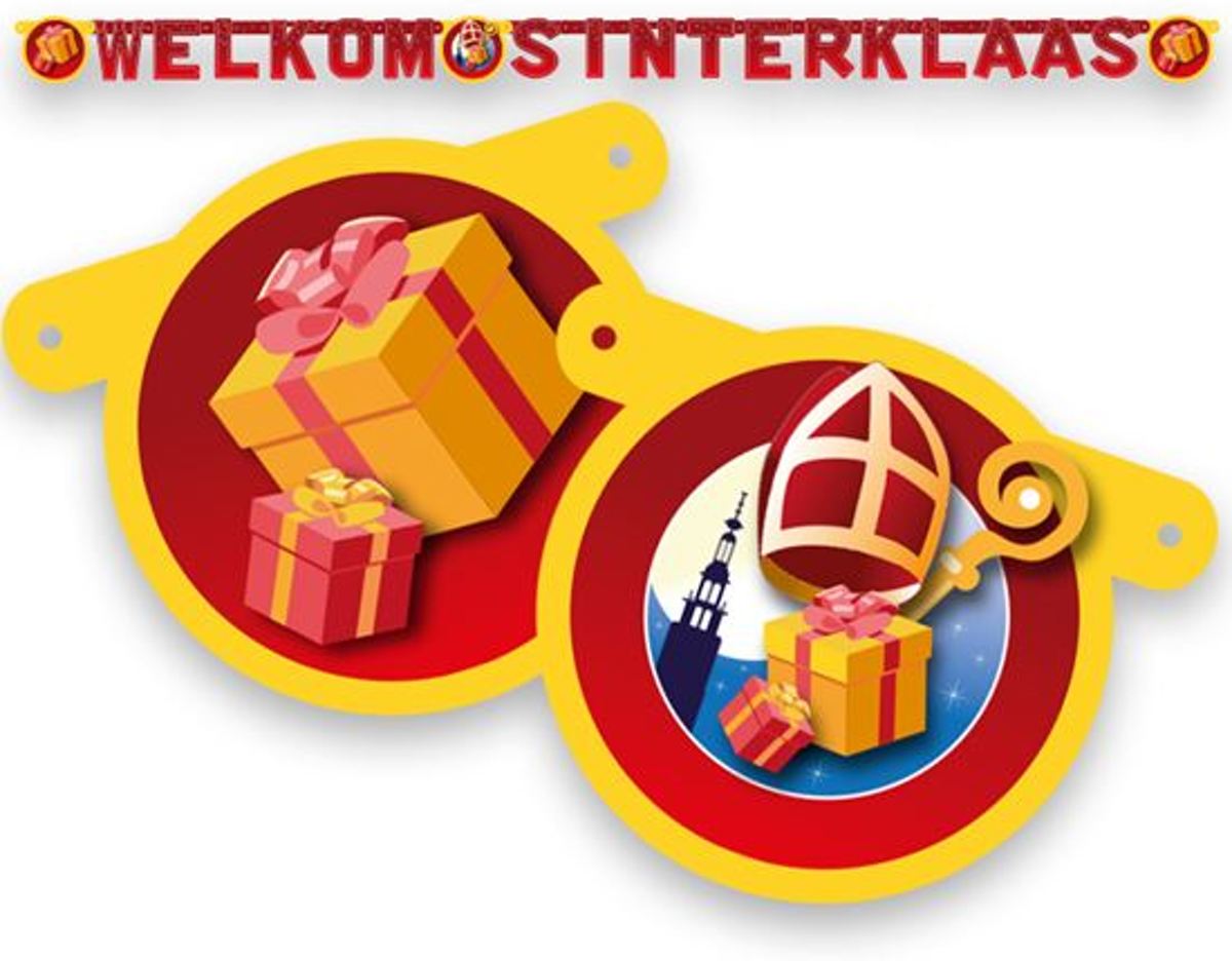 Banner Welkom Sinterklaas