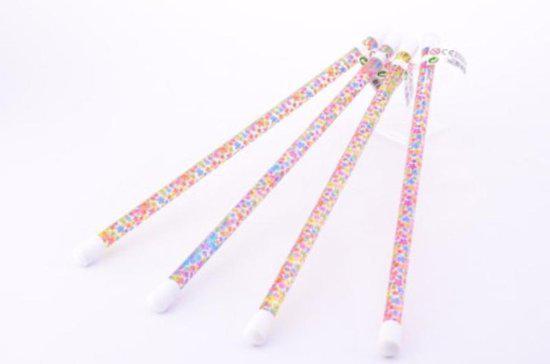 Majorettestok met glitter