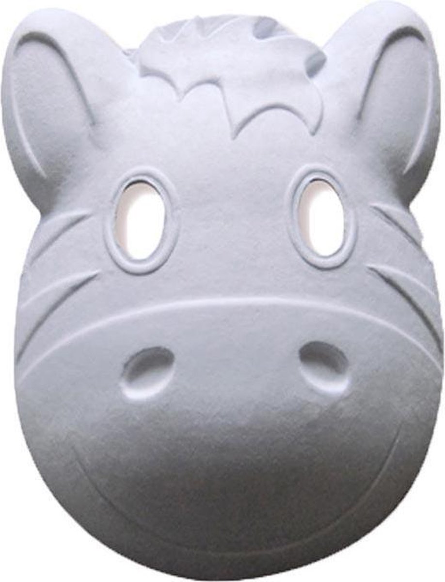 Masker zebra (papier machÃ©)