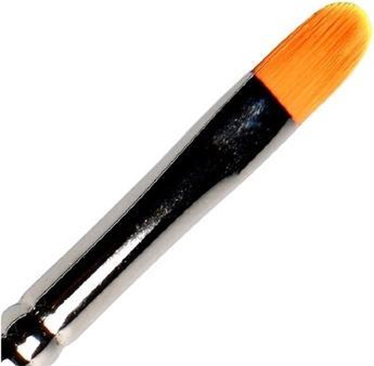   Penseel Filbert Nr. 4 Synthetisch Zwart