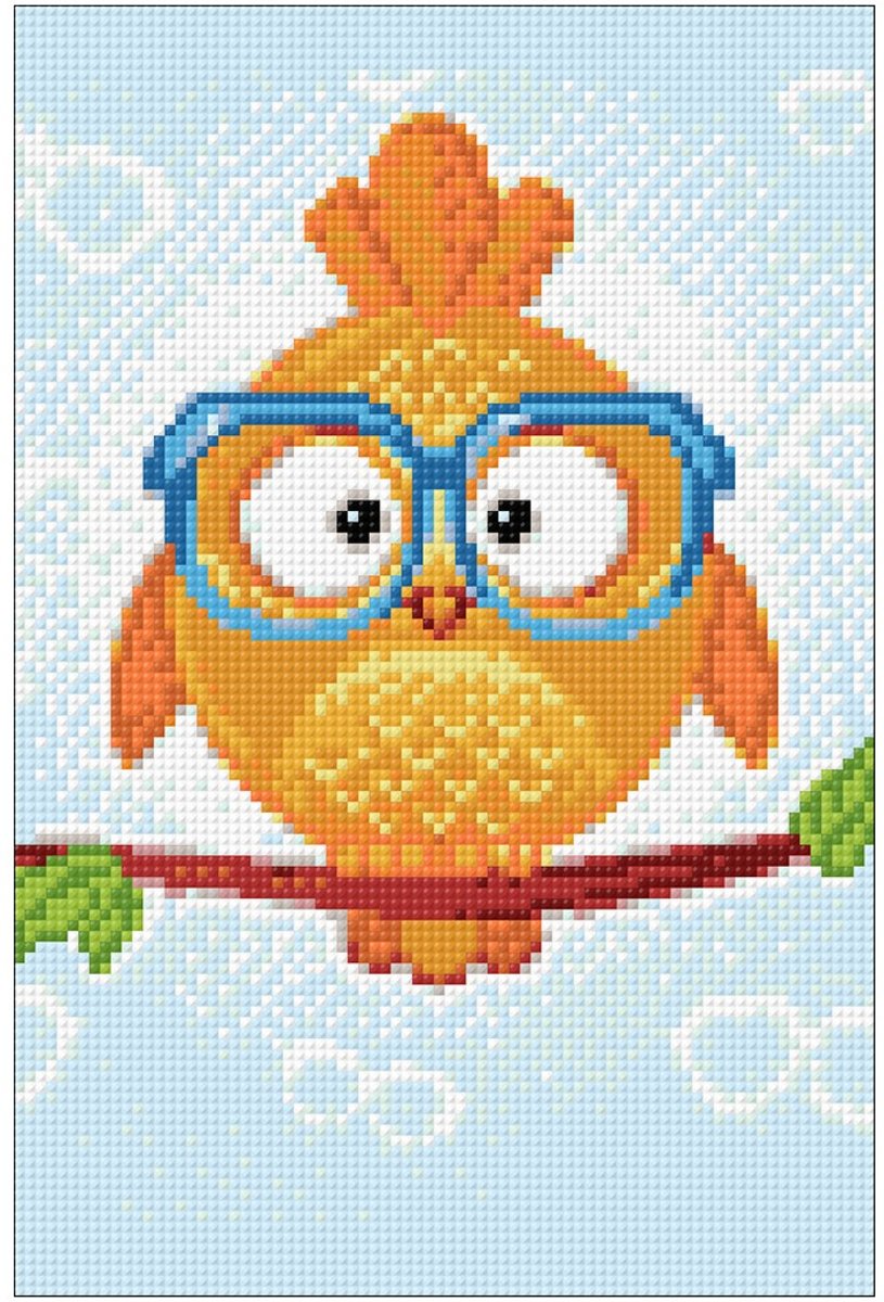 Diamond Painting Owl Leo