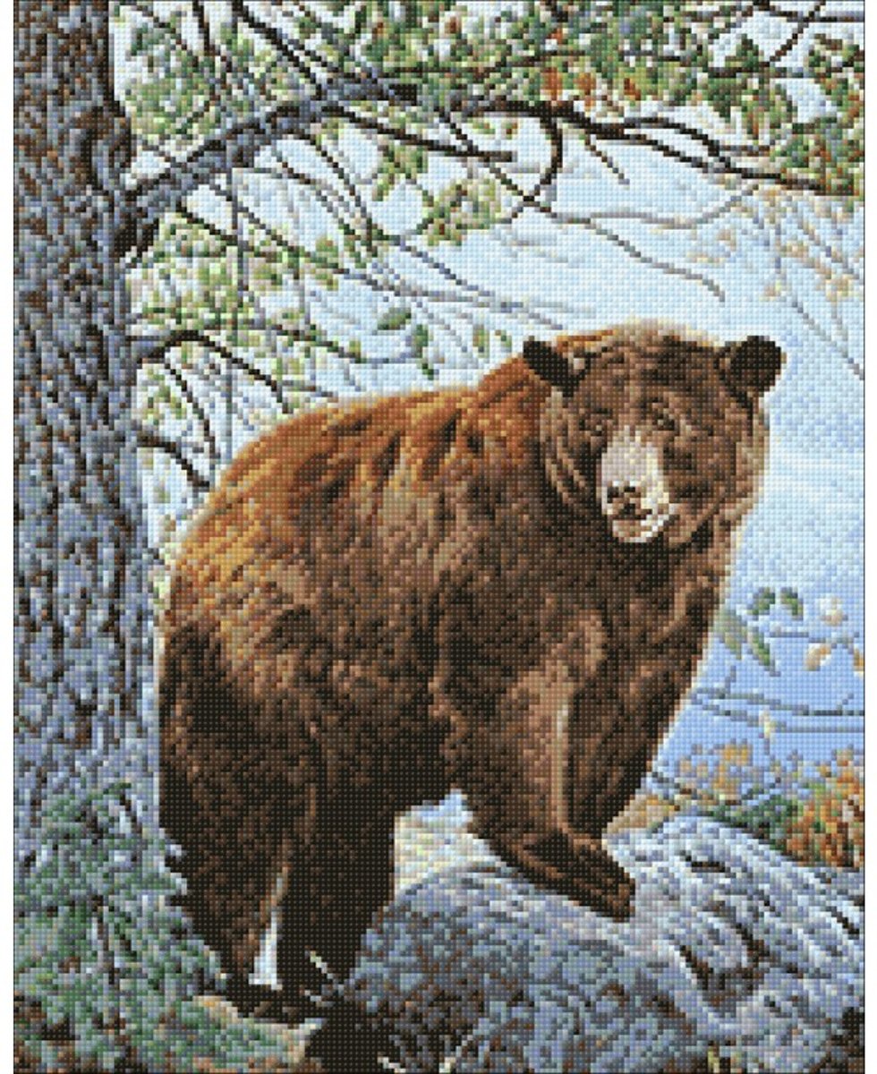   Diamond Painting Kit BROWN BEAR WD083