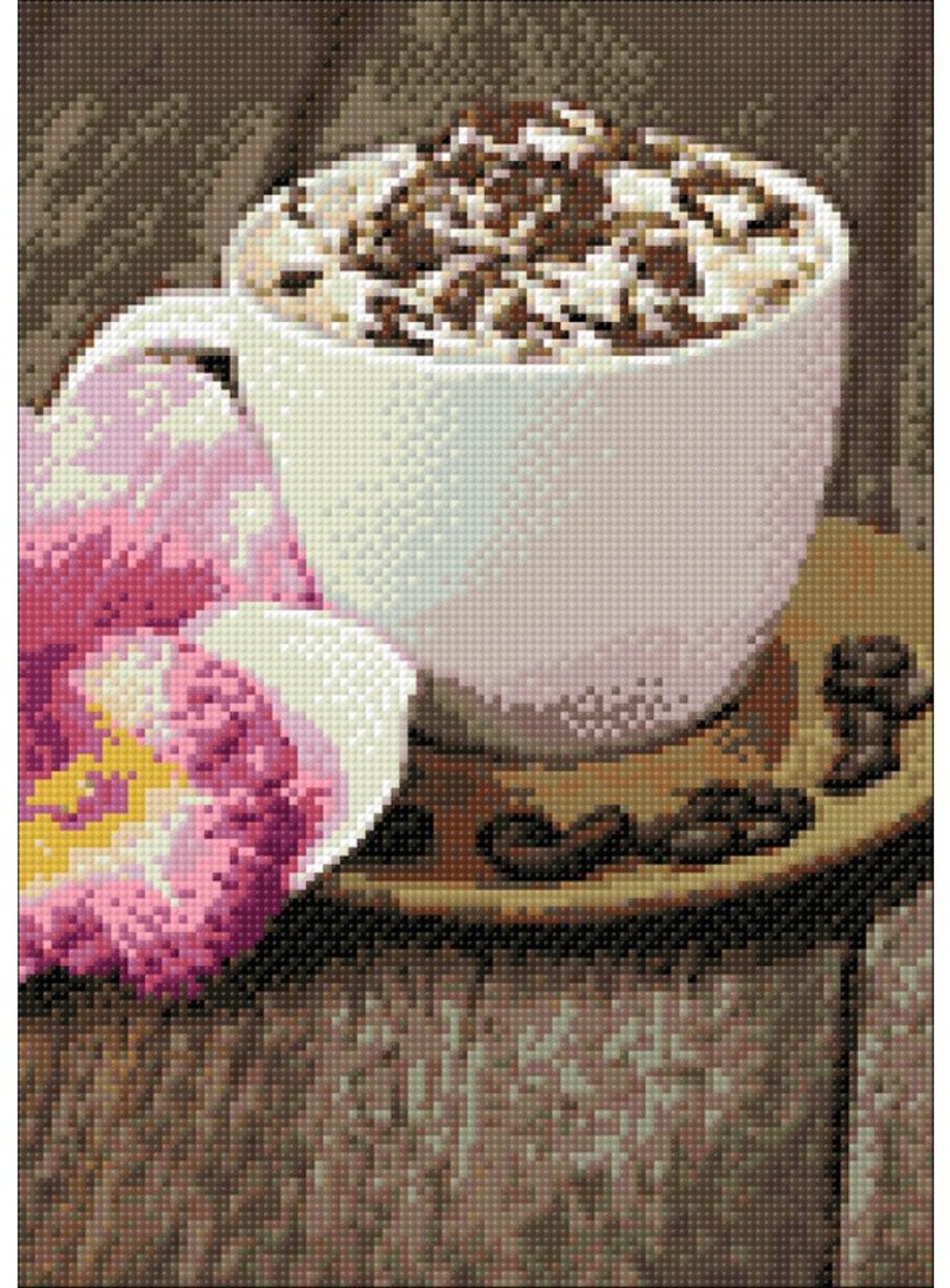   Diamond Painting Kit Cappucino WD037