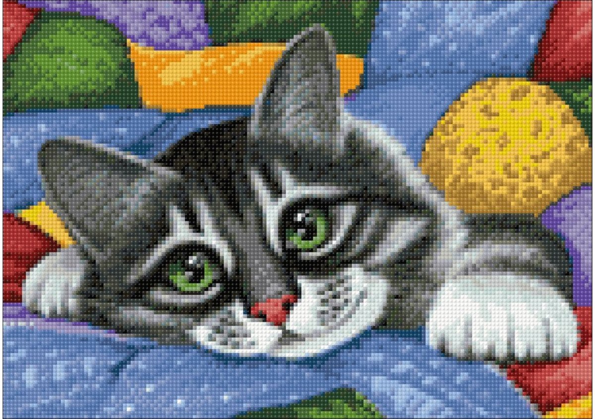   Diamond Painting Kit Colourful Patchwork WD2420