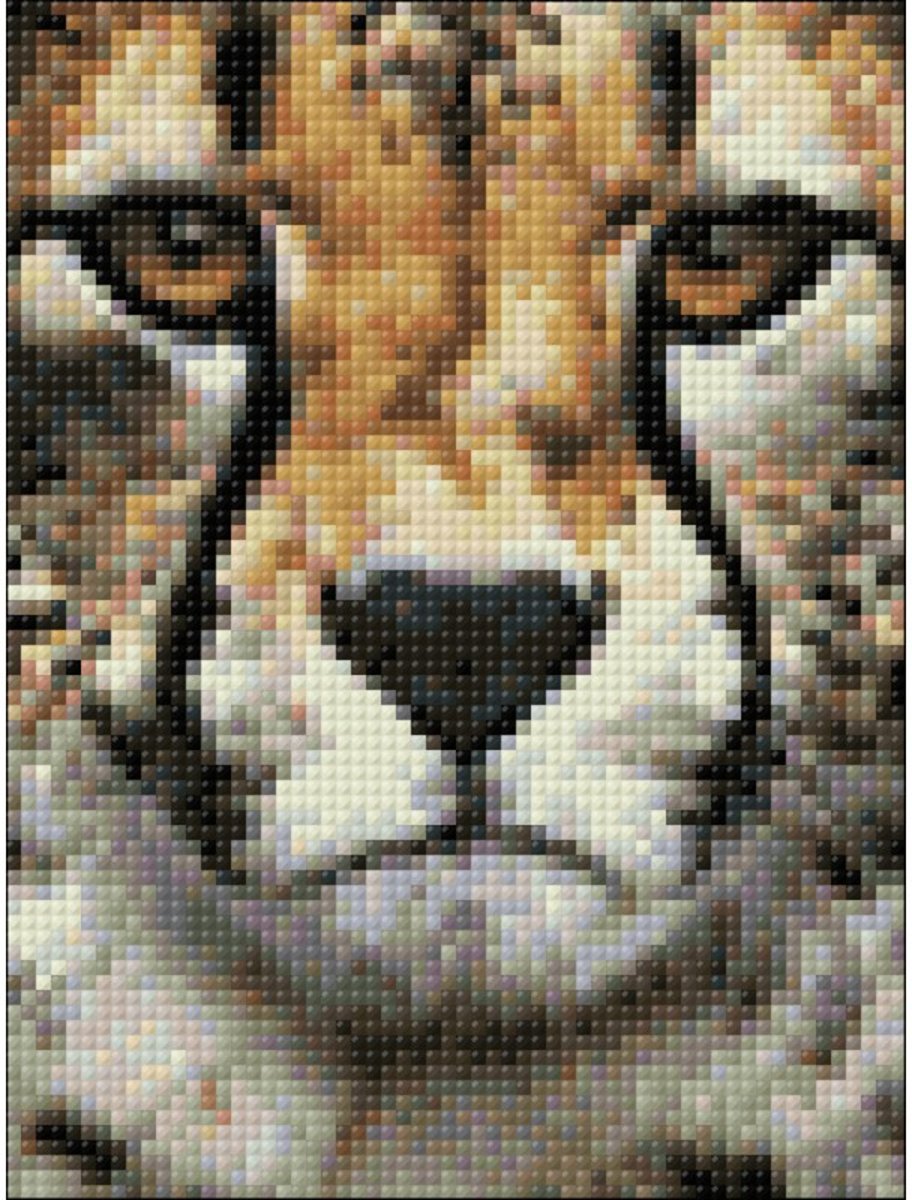   Diamond Painting Kit Hunters Look WD285